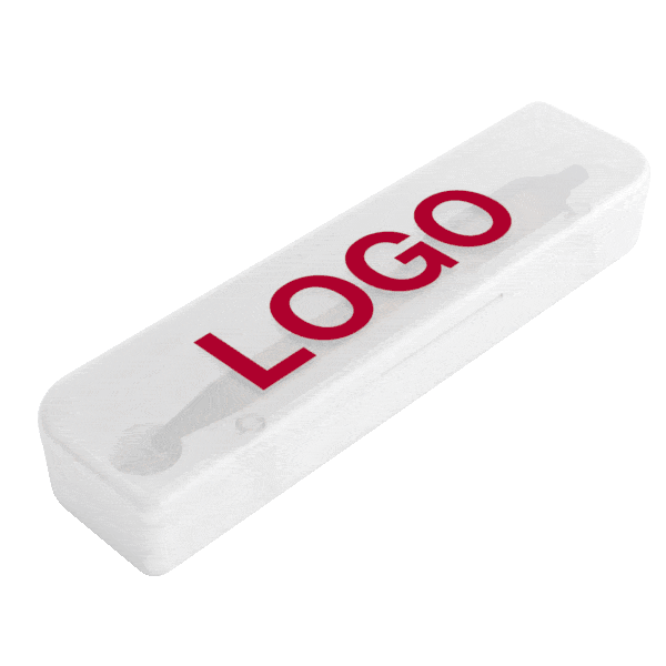 Ditto - Kugelschreiber aus Karton mit Logo