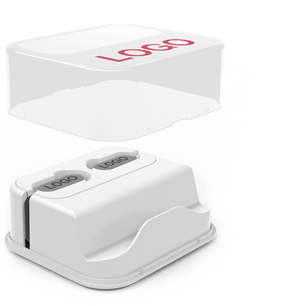 Peak Bluetooth® - Wireless in Ear Kopfhörer Bedrucken Peak Bluetooth® - Wireless in Ear Kopfhörer Bedrucken