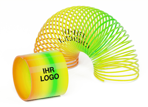 Reel - Federndes Spielzeug mit Logo Reel - Federndes Spielzeug mit Logo