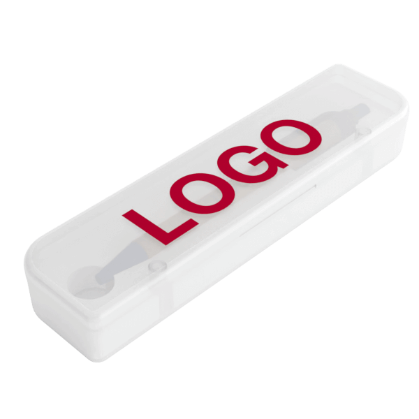 Ditto - Kugelschreiber aus Karton mit Logo