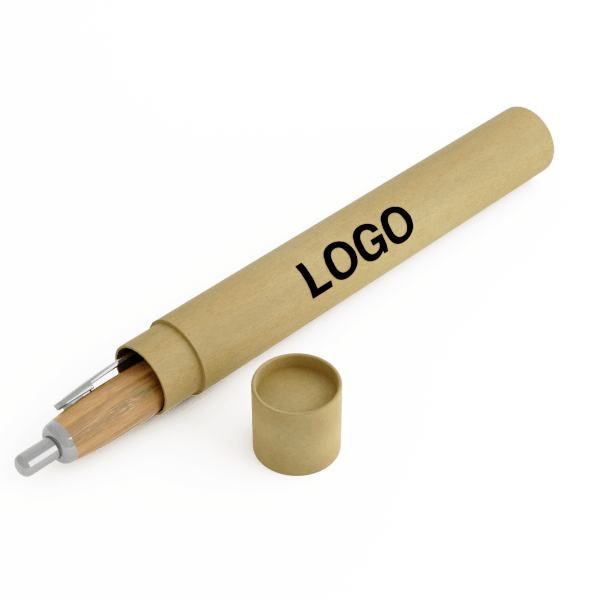Ridge - Personalisierte Kugelschreiber aus Bambus als Werbeartikel