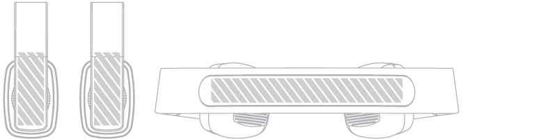 Bluetooth® Kopfhörer Siebdruck Bluetooth® Kopfhörer Siebdruck