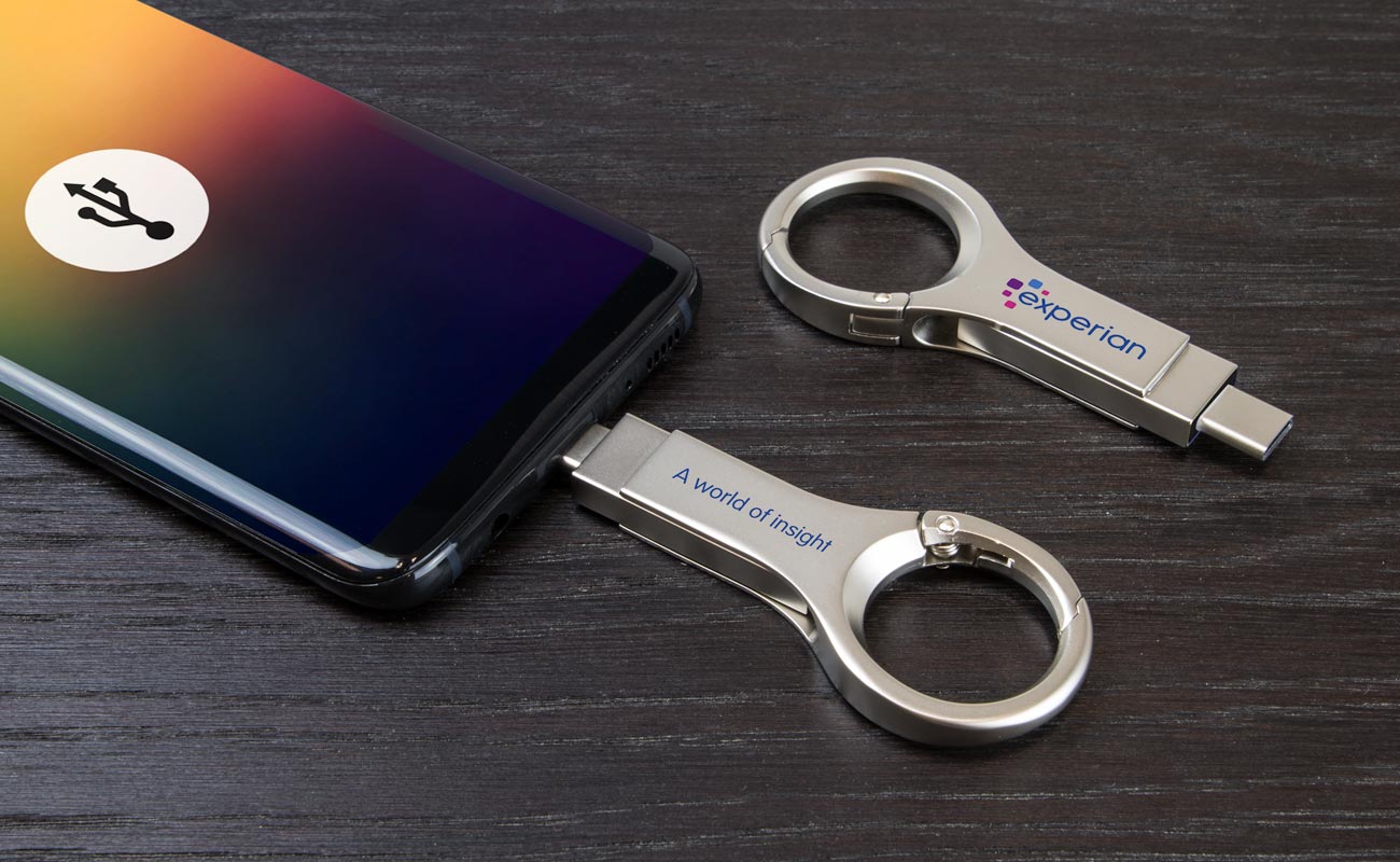 Active - USB Stick personalisiert mit USB-C gallery thumbnail