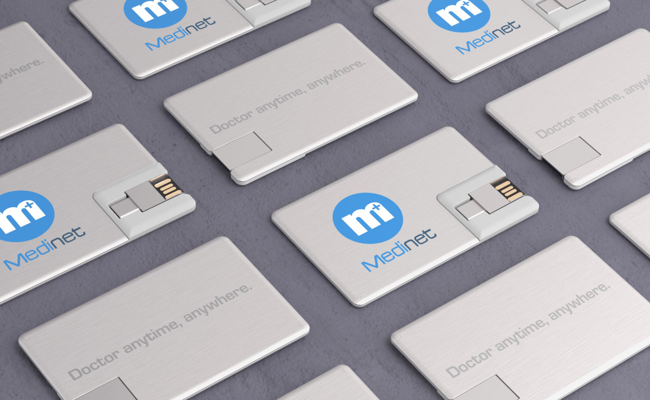 Alloy Duo - USB Stick Visitenkarte gallery thumbnail