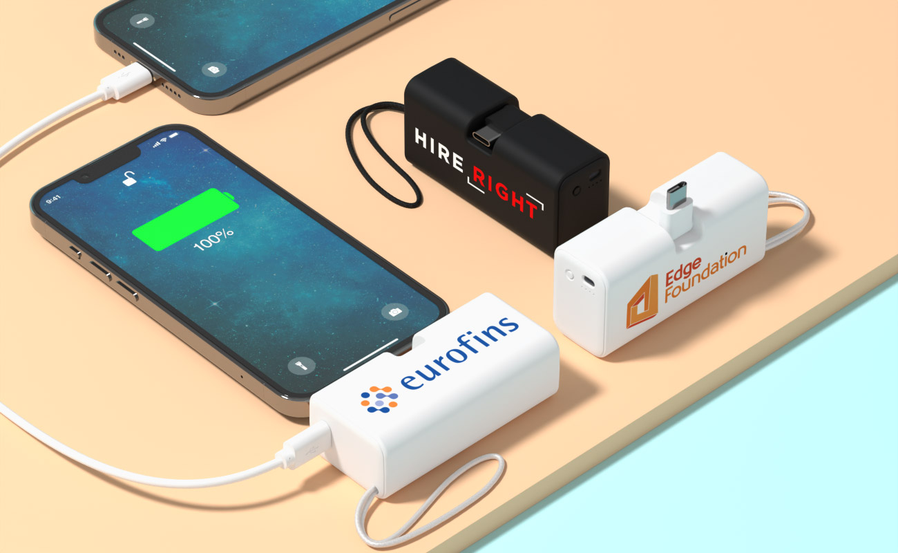 Amp - Powerbank Werbegeschenk