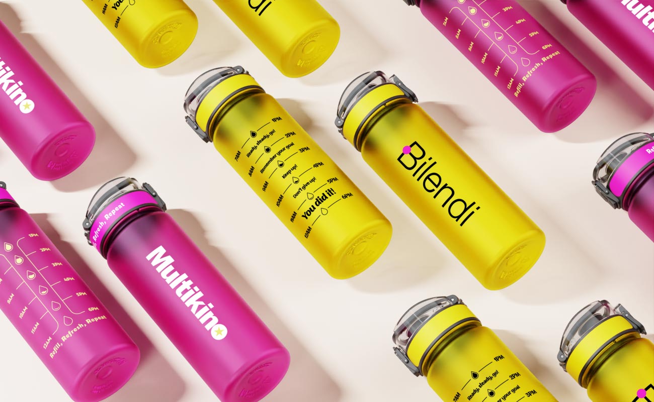 Aqualok - Personalisierte Wasserflaschen aus Kunststoff mit Logodruck gallery thumbnail