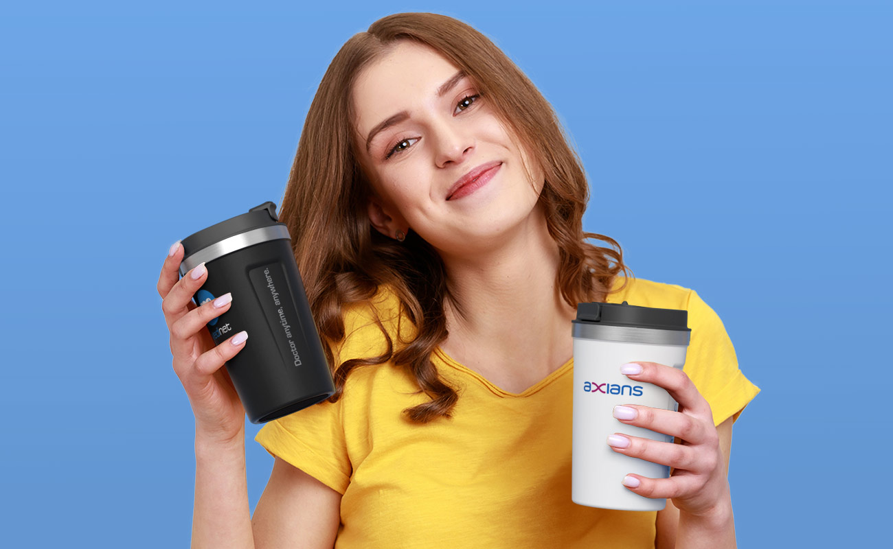 Aroma - Personalisierter doppelwandiger Becher gallery thumbnail