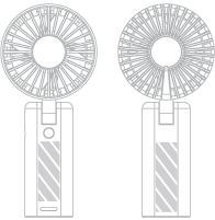 Mini-Ventilator Siebdruck