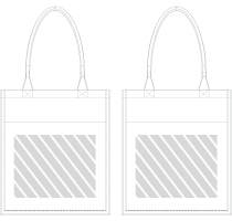 Tragetasche Fotodruck