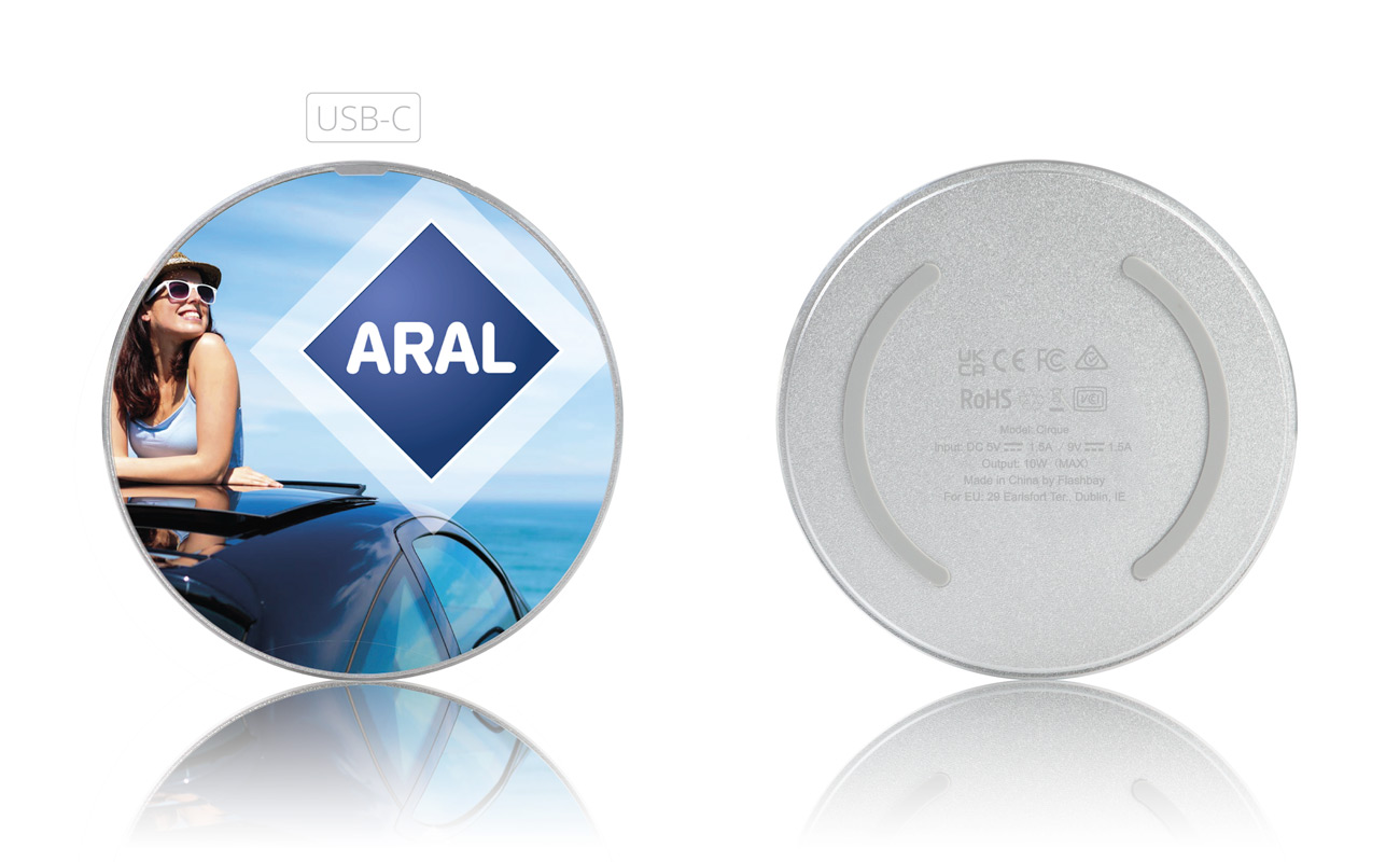 Cirque - Wireless Ladegerät Bedrucken Lassen gallery thumbnail