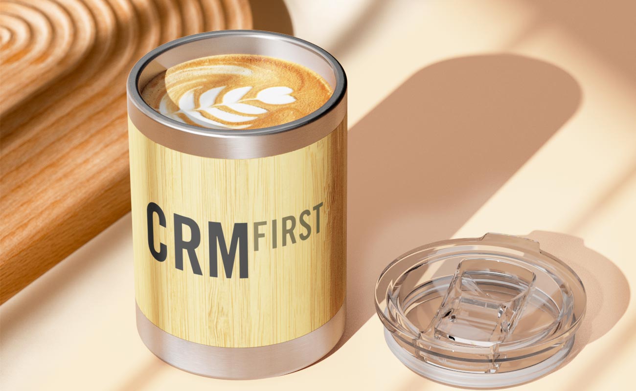 Crew Bamboo - Bedruckte Bambus Reisebecher gallery thumbnail