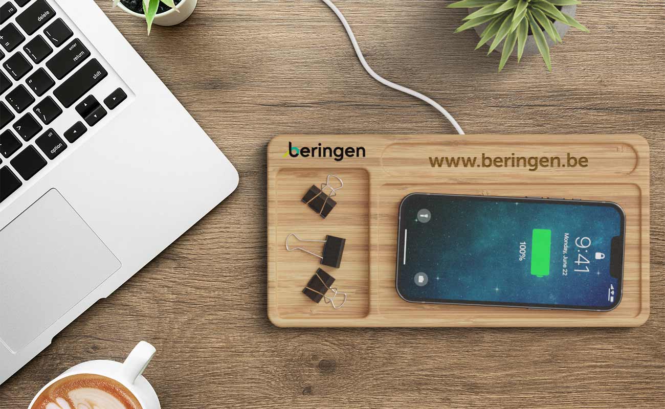 EcoDesk - Wireless Ladegerät Bedrucken gallery thumbnail