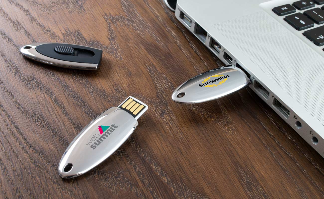 Ellipse - USB Stick Bedrucken