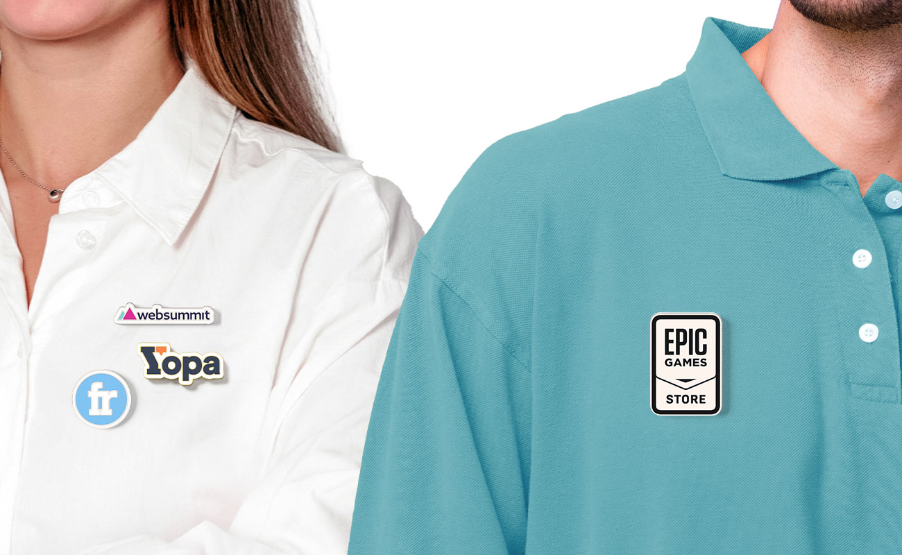 Enamel Badge - Personalisierte Emaille-Anstecker mit Logo gallery thumbnail