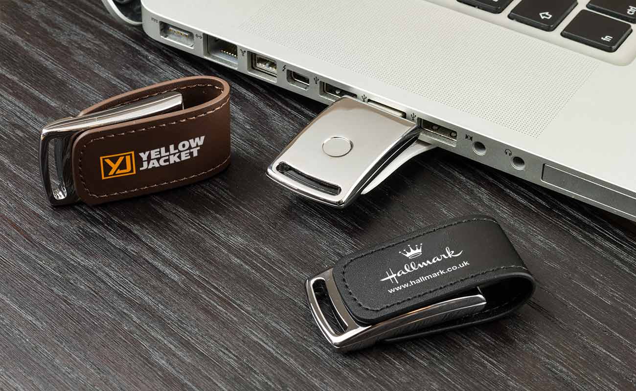 Executive - USB Stick Leder