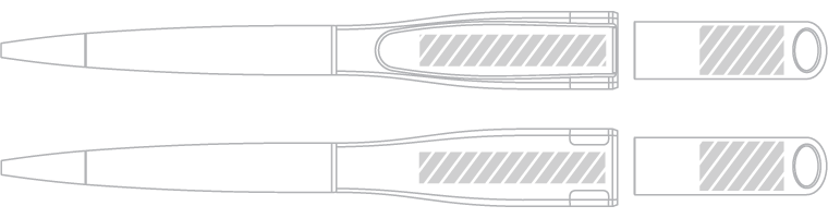 USB Kugelschreiber Siebdruck