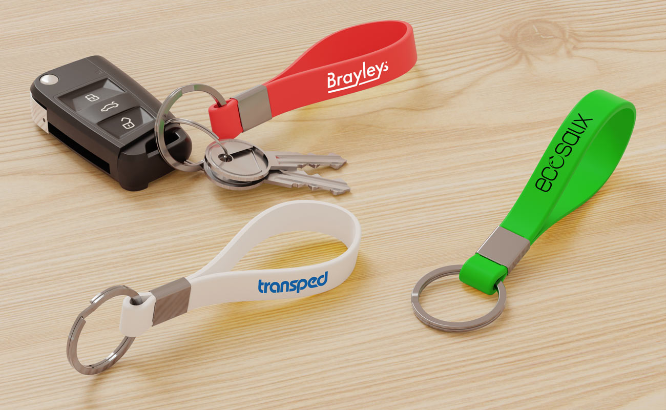 Jangle - Silikon-Schlüsselanhänger mit Ihrem Logo gallery thumbnail