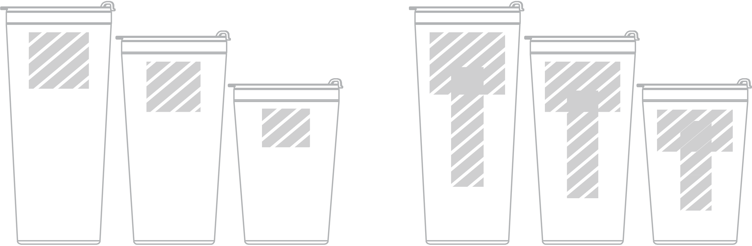 Reise-Becher Siebdruck