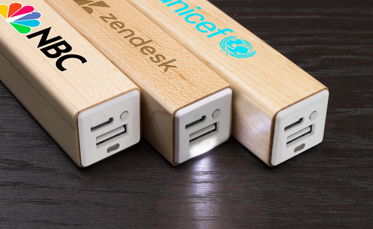 Maple - Powerbank Mit Logo gallery thumbnail