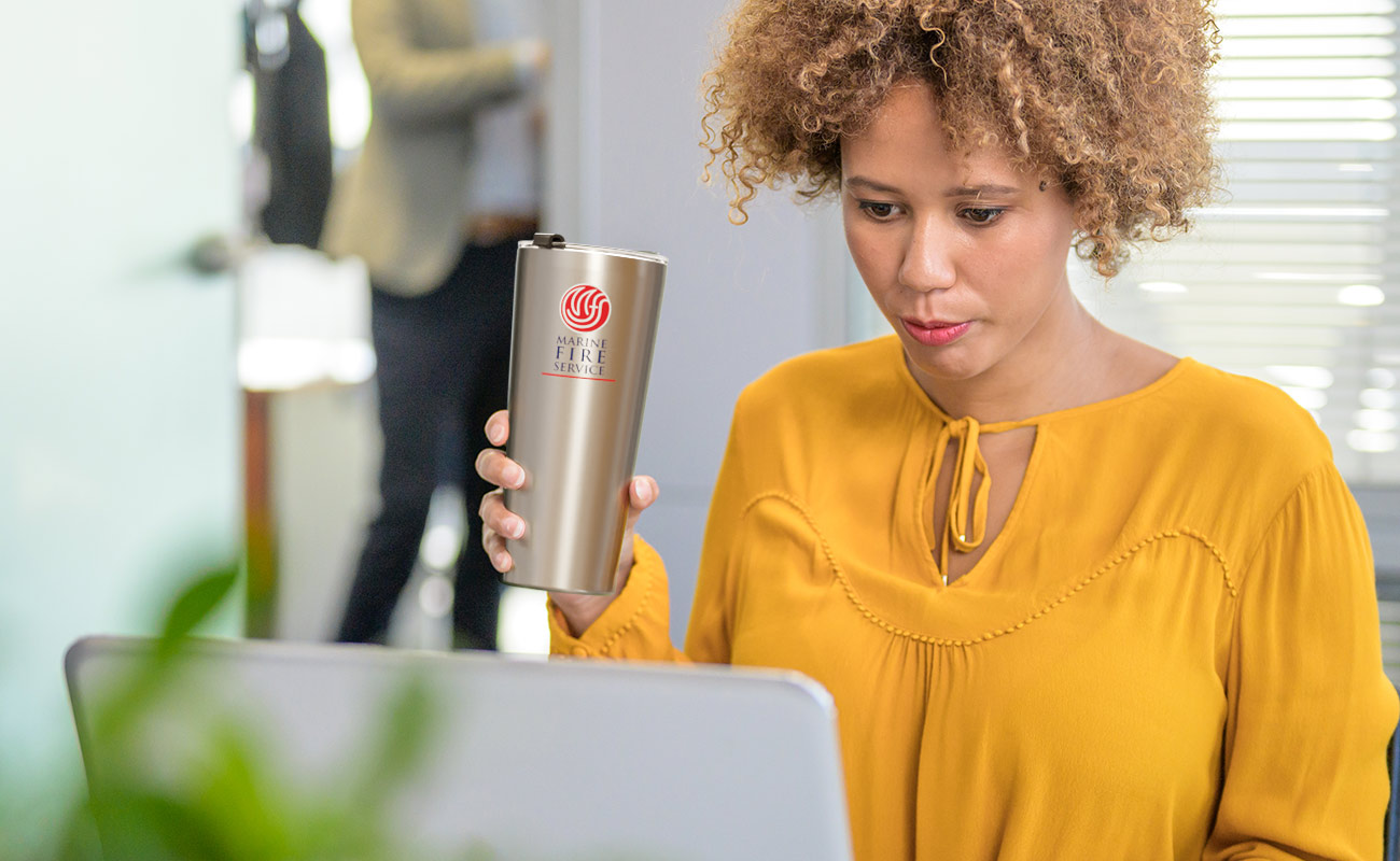 Metro - Reisebecher mit Logo gallery thumbnail