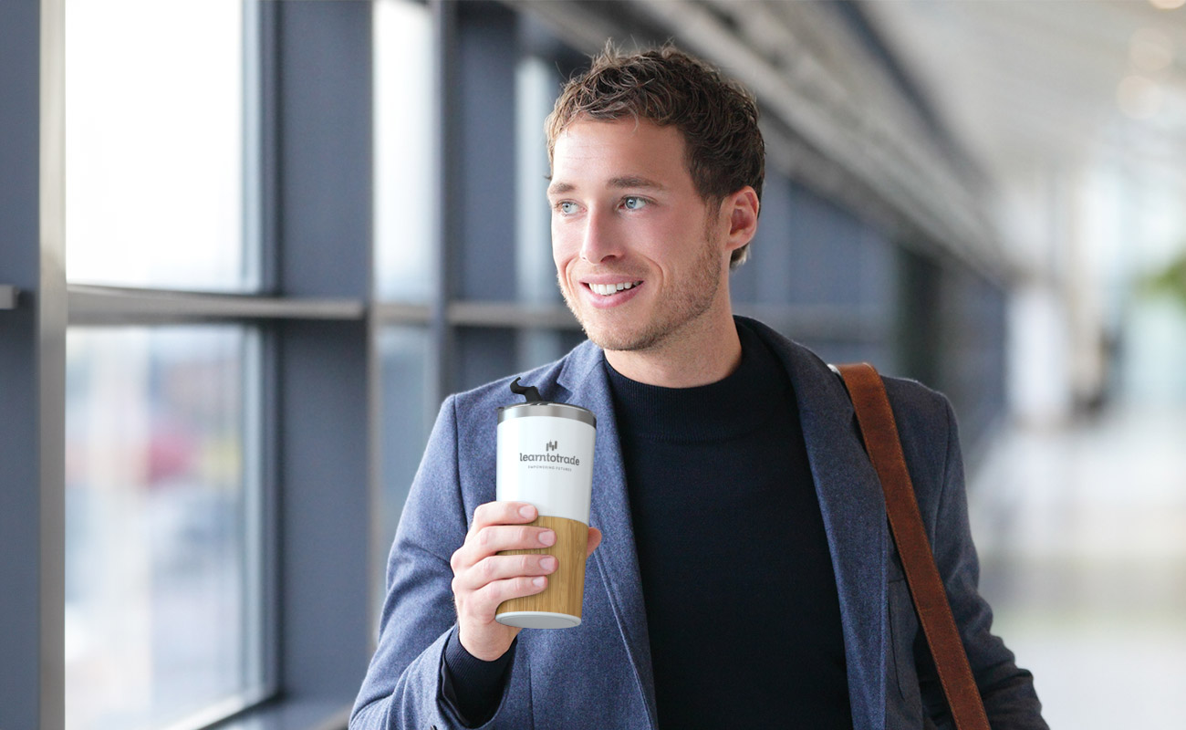 Metro Bamboo - Bedruckte Bambus Reisebecher gallery thumbnail