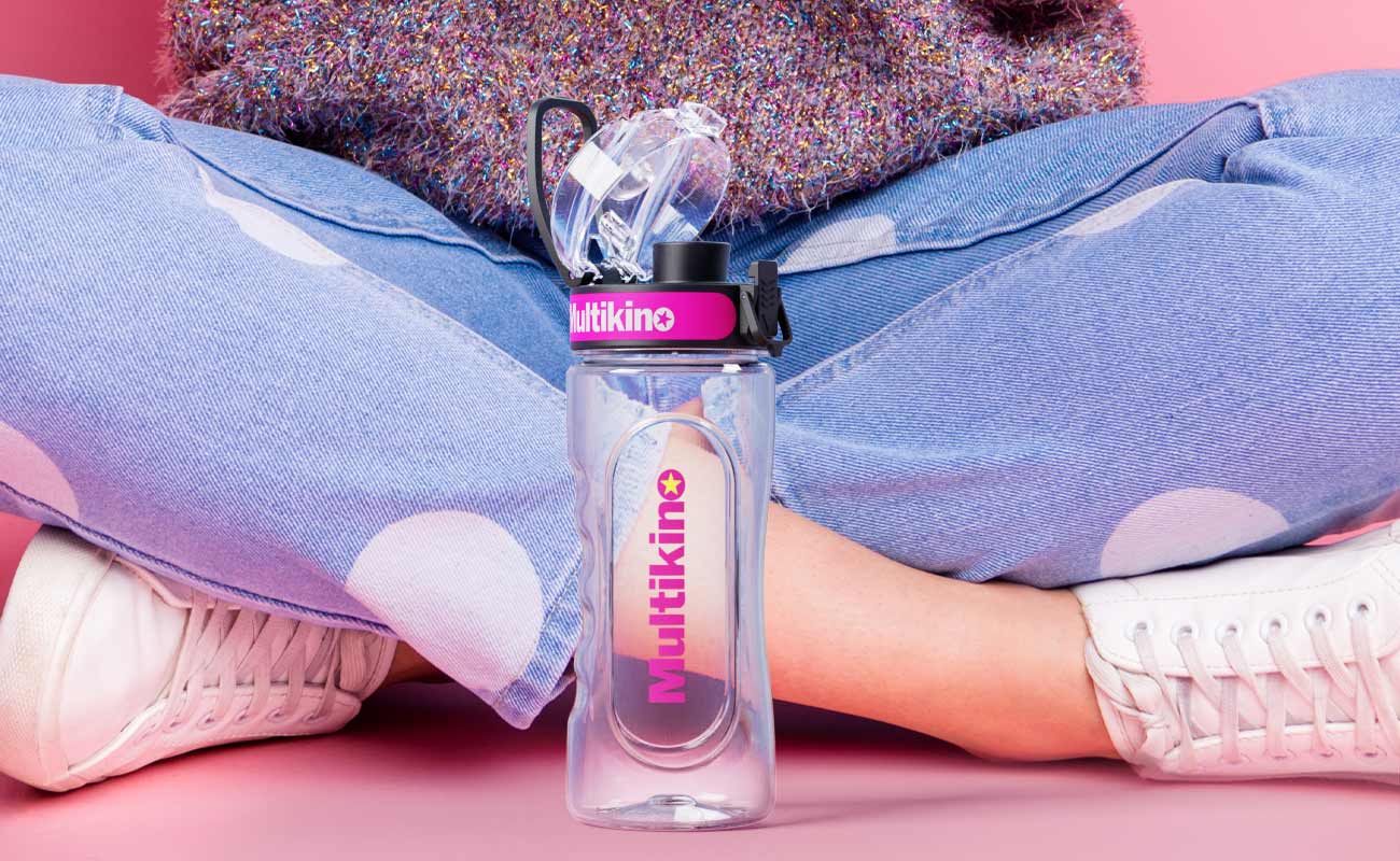 Pacific - Bedruckte Wasserflaschen aus Kunststoff gallery thumbnail