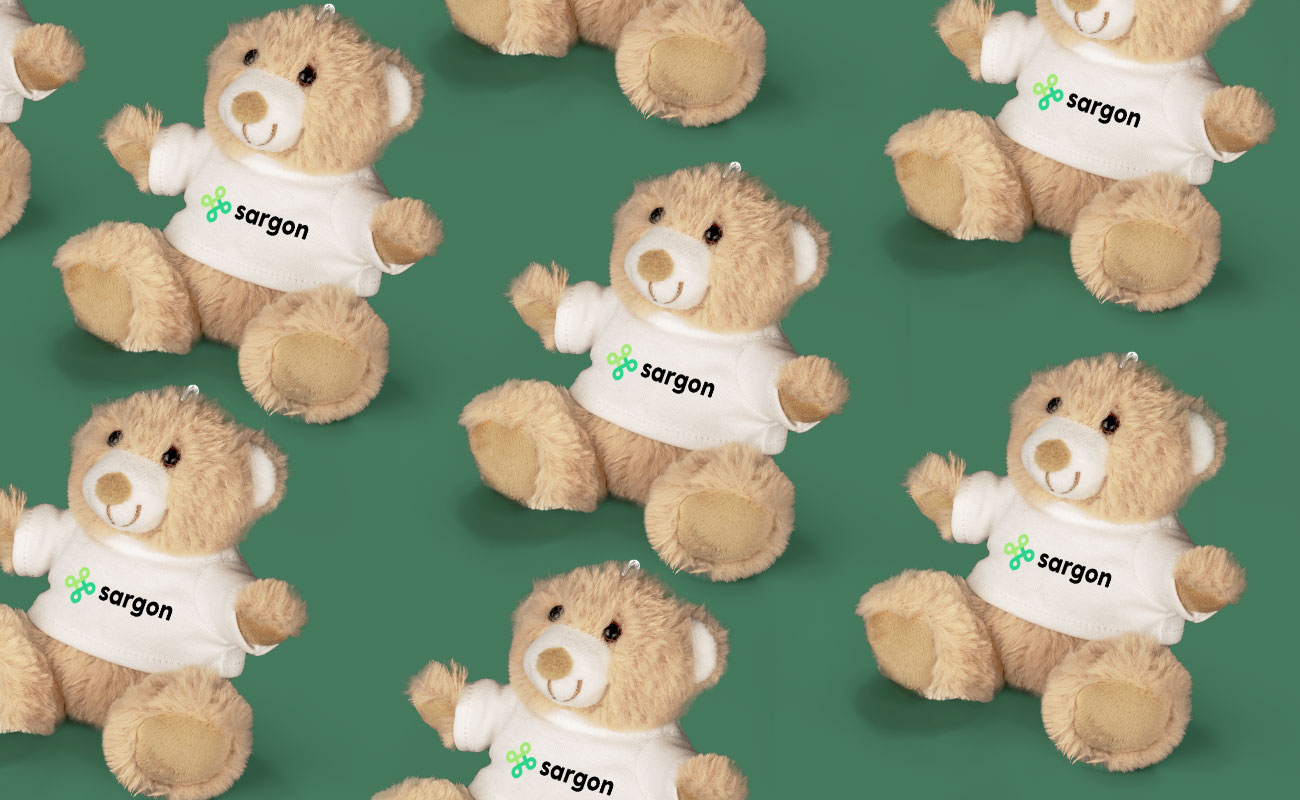 Paws - Teddybären mit Logo gallery thumbnail