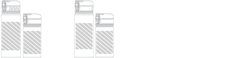 Wasserflasche Siebdruck Wasserflasche Siebdruck