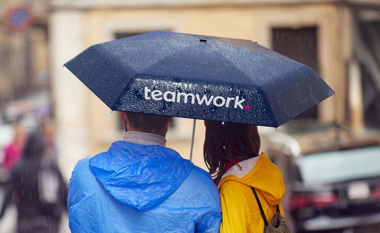 RainHalo - Personalisierte Regenschirme mit Logo gallery thumbnail