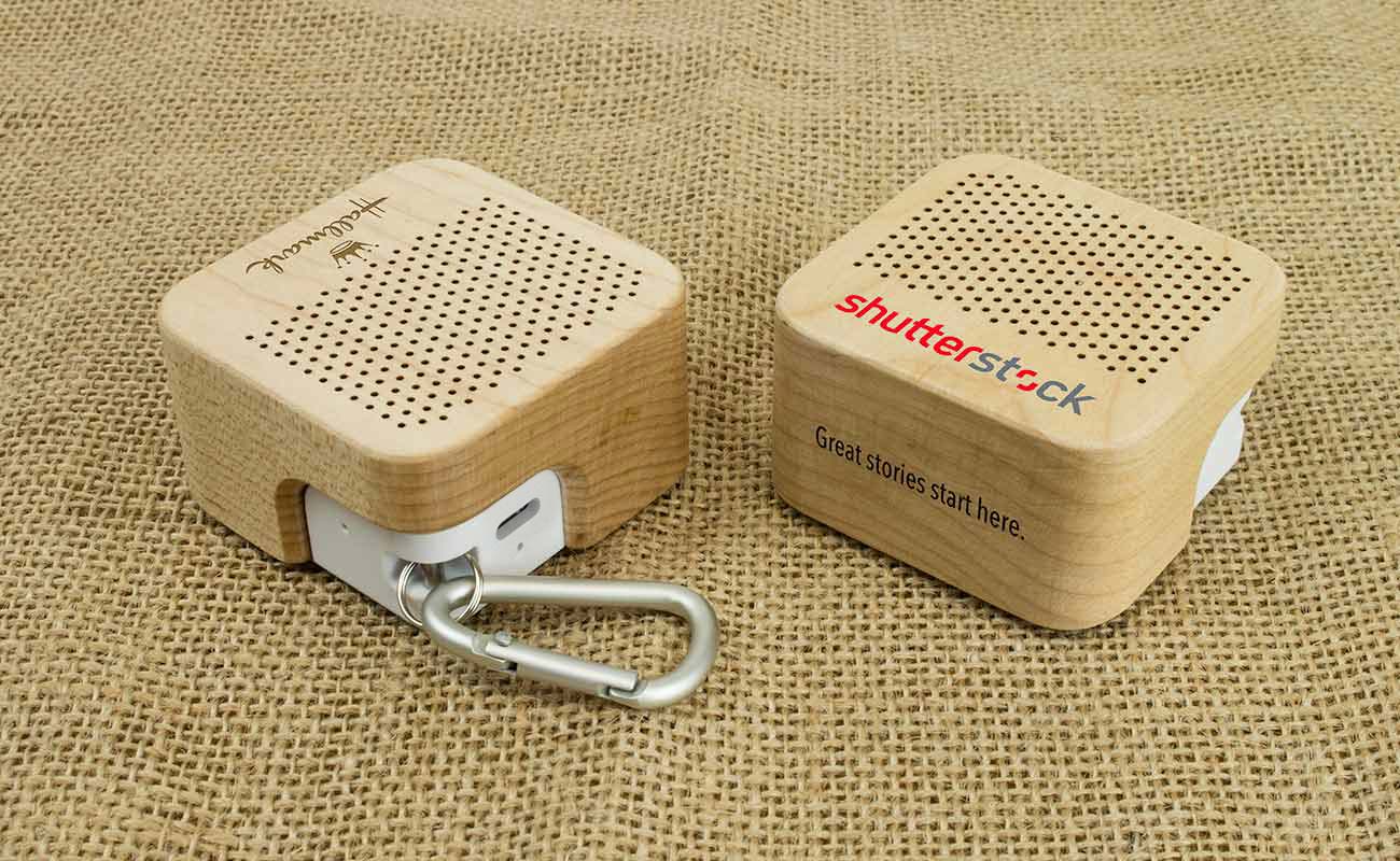 Seed - Bedruckte Bluetooth-Holzlautsprecher gallery thumbnail