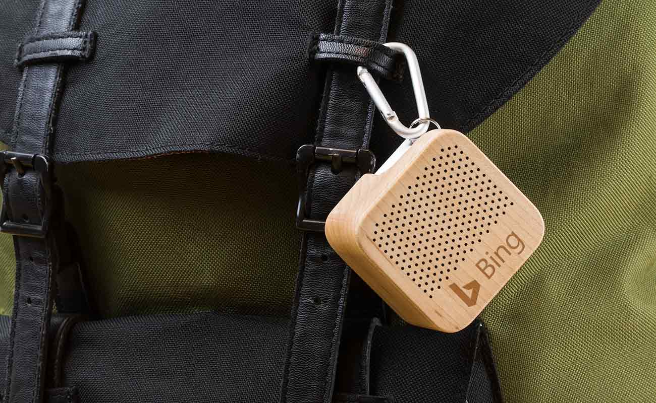 Seed - Bluetooth Holzlautsprecher mit Logo gallery thumbnail