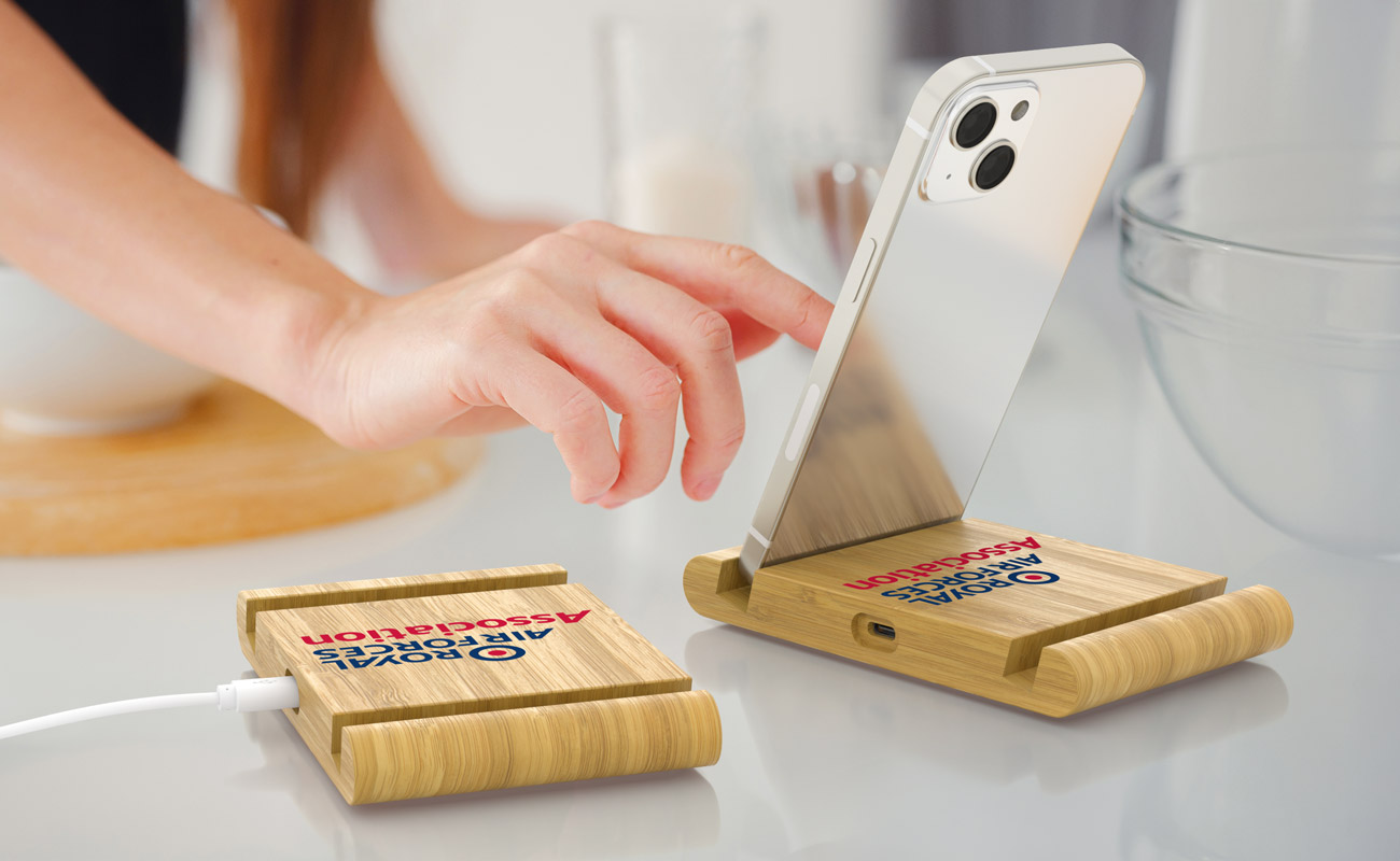 Terra - Wireless Ladegerät Bedrucken Lassen gallery thumbnail