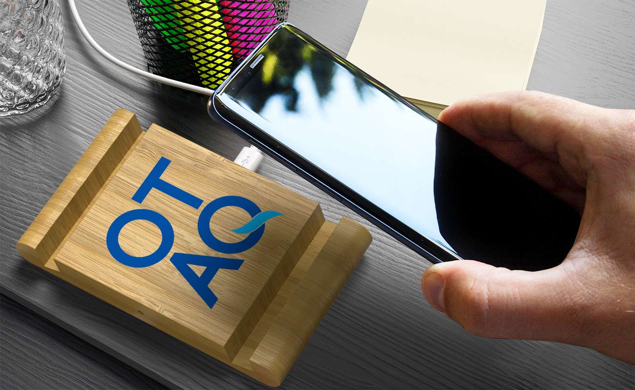 Terra - Wireless Charger Bedrucken Lassen gallery thumbnail