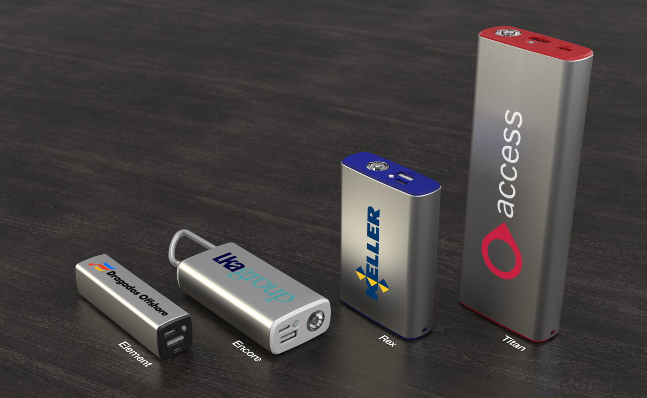 Titan - Powerbank Mit Logo gallery thumbnail