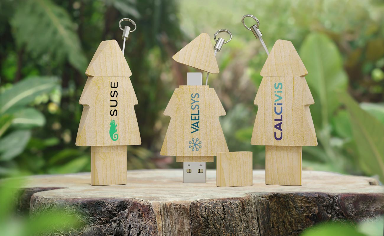 Tree Duo - USB Stick Werbegeschenk gallery thumbnail