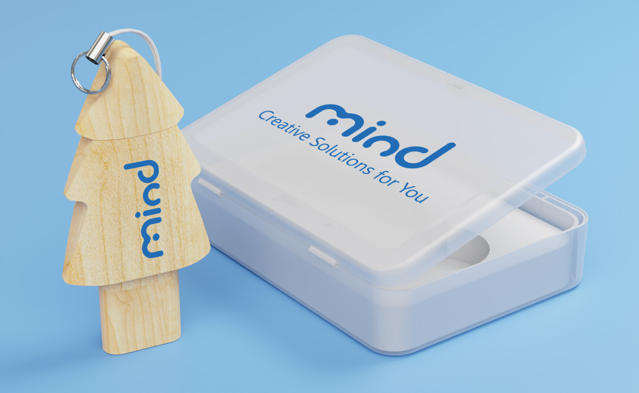 Tree Duo - USB Stick Bedruckt gallery thumbnail
