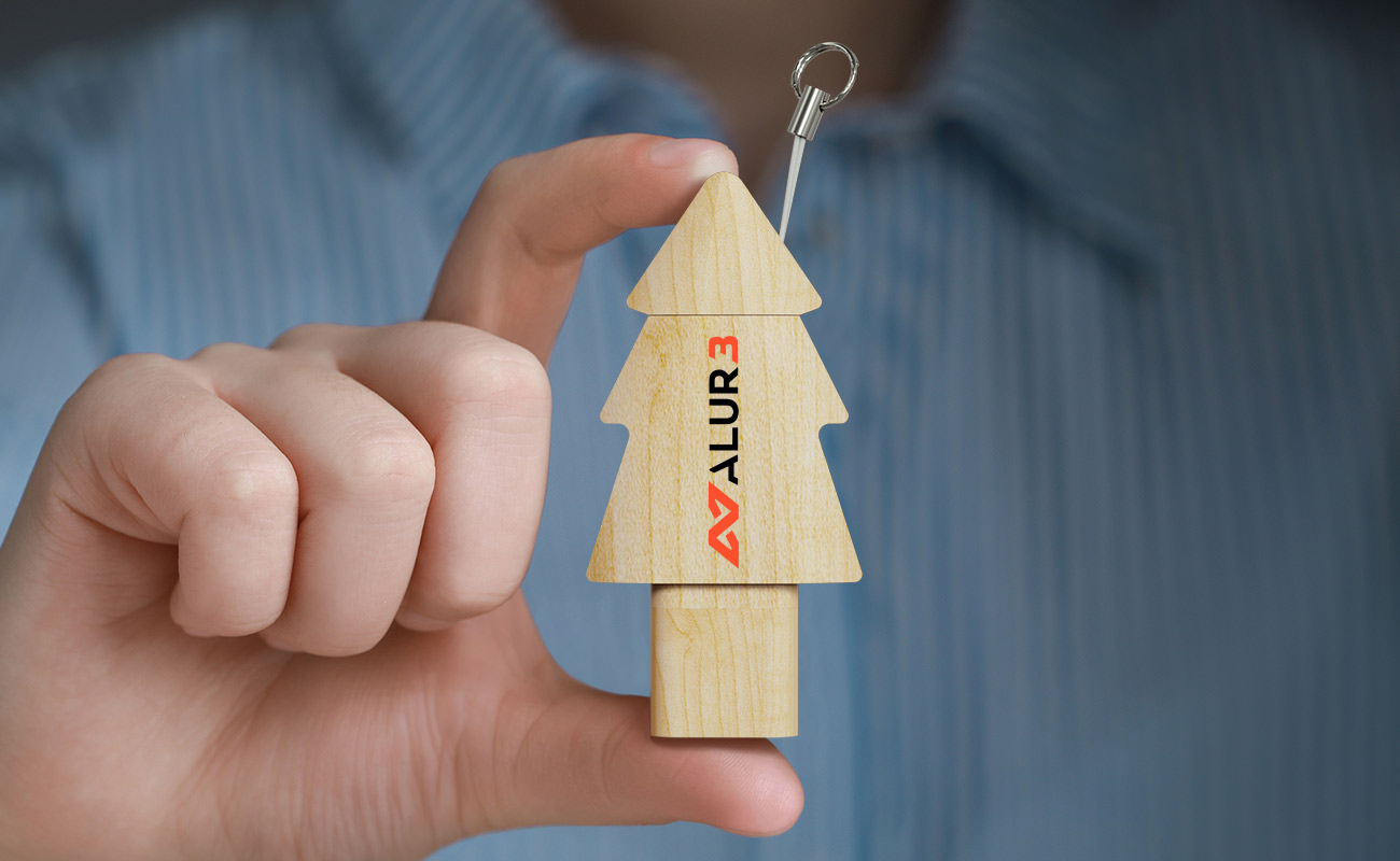 Tree Duo - Bedruckte USB Sticks gallery thumbnail