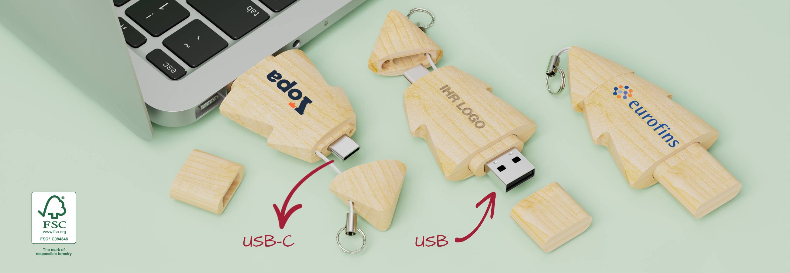 USB Stick Tree Duo