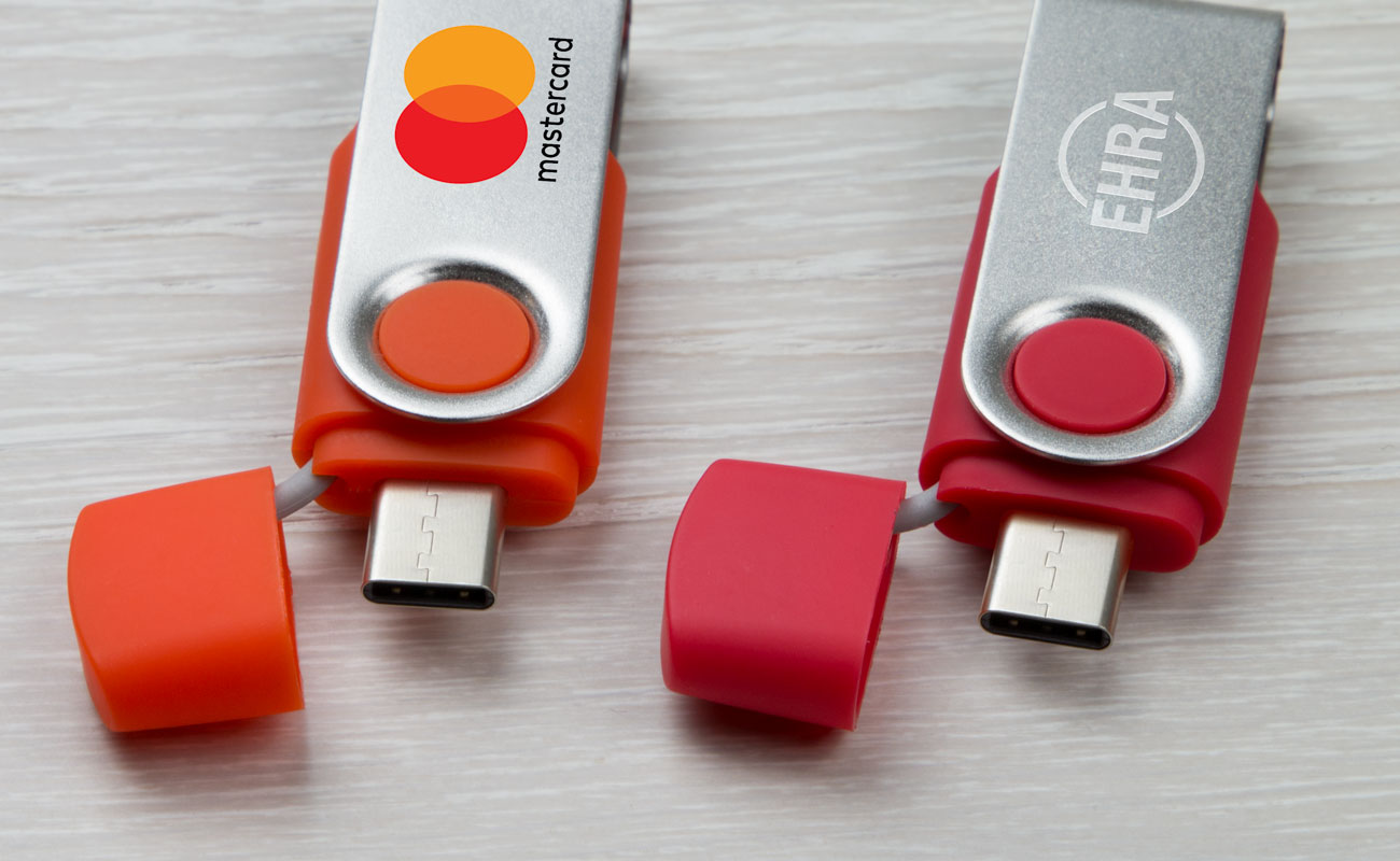 Twister Go - USB Stick personalisiert mit USB-C gallery thumbnail