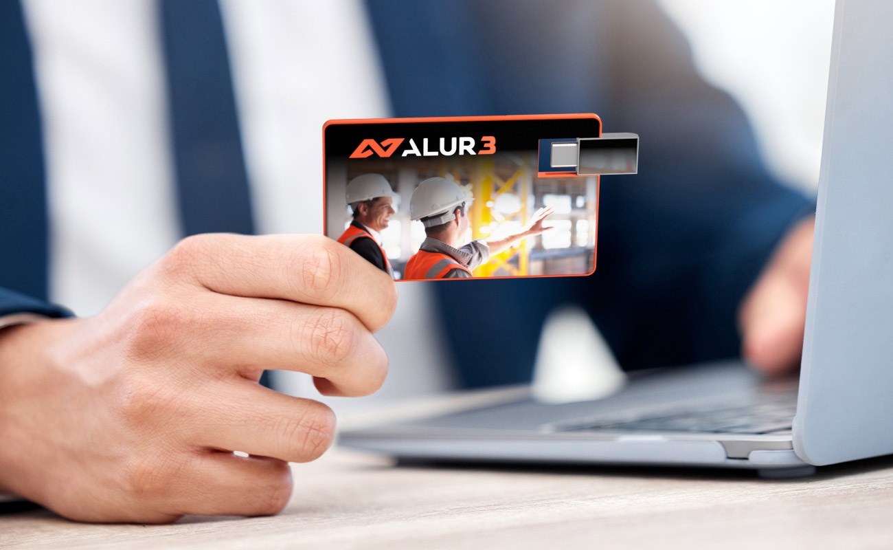 Wafer Duo - USB Karte bedrucken gallery thumbnail