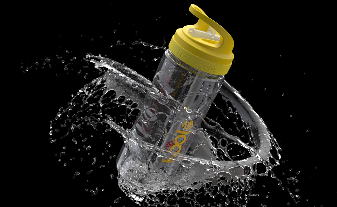 Wave - Personalisierte Wasserflaschen aus Kunststoff als Werbeartikel gallery thumbnail