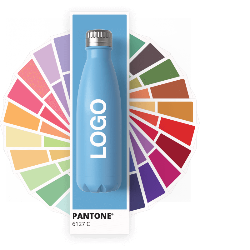 Nova Pantone® eingefärbte Trinkflaschen Nova Pantone® eingefärbte Trinkflaschen